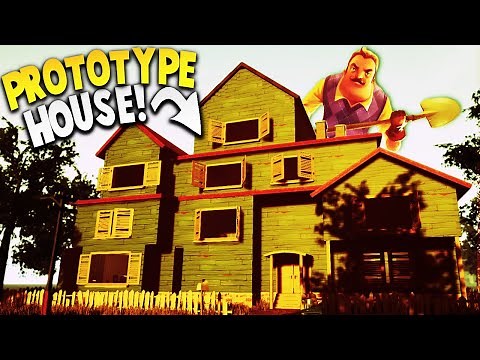 THIS HELLO NEIGHBOR PROTOTYPE HOUSE WAS NEVER MEANT TO BE PLAYED... | Hello Neighbor Beta 3 Mod