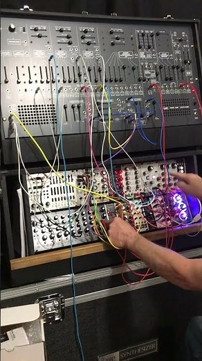 ARP 2600 plus 1005 Modamp with 960 sequencer by Behringer #shorts