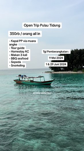 Explore Beautiful Pulau Tidung with Seceng Island Tour