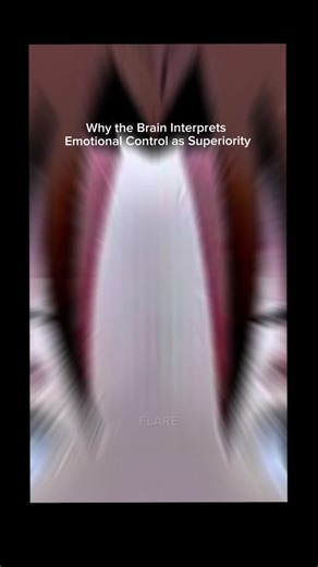 FlarePsychology on Instagram: "Why the Brain Interprets Emotional Control as Superiority The human brain constantly compares. When two people face the same situation, the one who controls emotion appears mentally superior. Psychology explains this through status perception. Emotional reactions signal that an external event has taken control. Emotional regulation signals internal control. This is why: • Calm individuals are seen as dominant • Emotional restraint feels intimidating • People associ