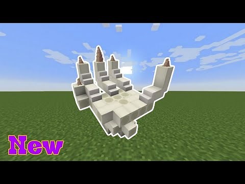 Minecraft: How To Build A Hand Tutorial (#270)