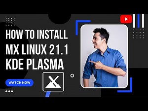 How to Install MX Linux 21.1 with Manual Partitions | Install MX Linux 21.1 KDE with Linux Partition