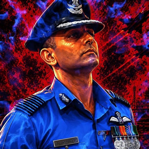 Group Captain | Joy Chandra | Flight Pilot | Vir Chakra #shorts