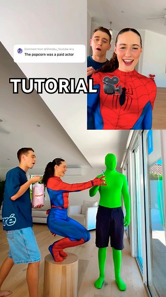 TUTORIAL OF MILES MORALES SPIDERMAN TREND 🕸️💥 #shorts #spiderman #spiderverse