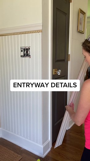 DIY Entryway Makeover Tips and Beadboard Ideas