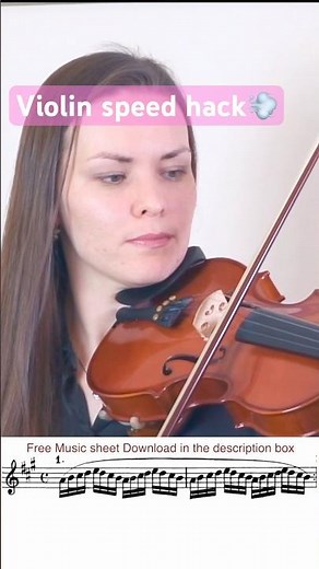 How to improve violin speed without losing control 🎻 #learnviolin #violin