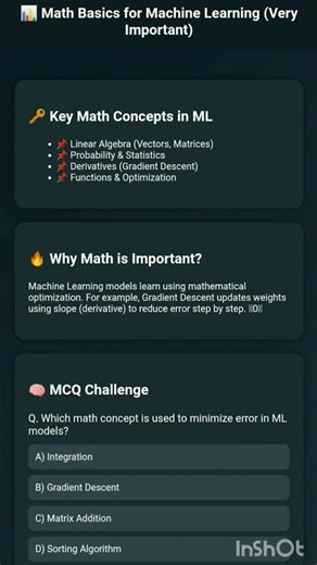 Machine Learning Without Math? Don't Make This Mistake #LearnAI #Shorts