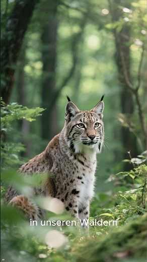 🤯 The lynx – the shy forest ghost returns to our nature!