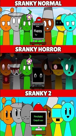 Incredibox Sprunki Spranky Normal VS Horror VS Sprank 2 *MIX VERSION*
