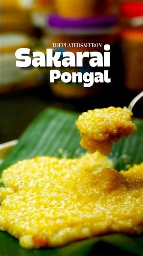 Sakkarai Pongal | Sweet pongal .