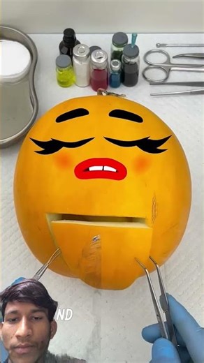 #viral #funny #viralvideo #yutubeshorts देखो बच्चों orange के पेट में से बच्चा निकल रहा है