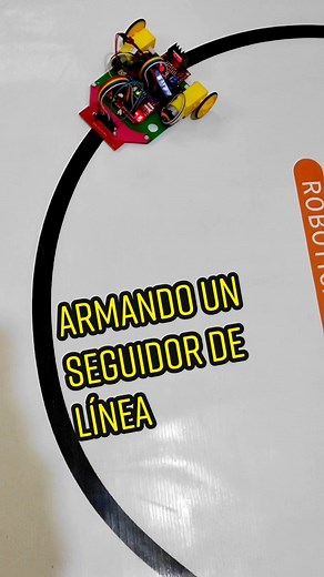Cómo Construir un Robot Seguidor de Línea en Menos de un Minuto