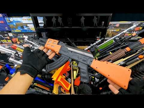 Crazy Toy Weapons Box Revealed! AK-Style Rifles, Snipers, Pistols & Tactical Guns