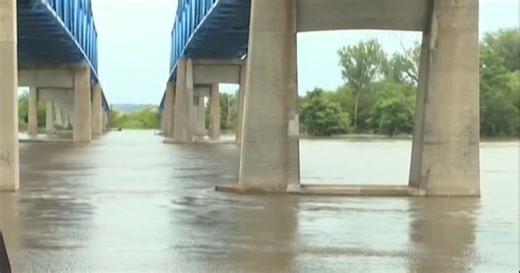 The Missouri River is moving so fast it could fill some local lakes in less than an hour