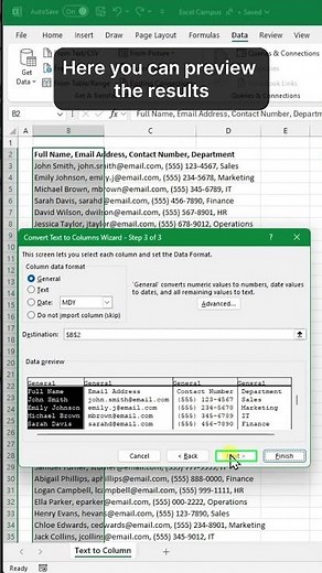 Split Your Data in Seconds with This Excel Trick! ⚡