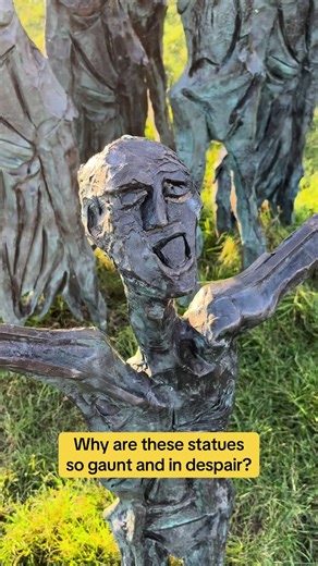 Standing on the very spot where the old Gaelic world ended. In September 1607, the shores of Rathmullan, County Donegal, witnessed a watershed moment in history: The ‘Flight of the Earls’. Around 100 Gaelic nobles, including Chieftains O’Neill, O’Donnell, and Maguire, boarded a ship here for permanent exile, leaving their people behind to an uncertain future. These haunting, gaunt figures symbolize the deprivation and heartbreak that followed the collapse of the Gaelic Order and the subsequent P