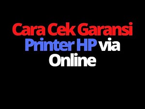 Cek Garansi Printer HP