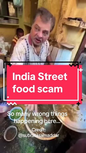Meet the angry street vendor. Must be the dirtiest street food in the world. These are the mean streets of Kolkata. #streetfood #scam #dirty #food #kolkata #dirtyfeet