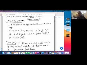 Keynote: Joydeep Dutta, Bilevel Programming: A Personal Journey