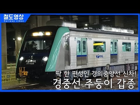 경의중앙선 주둥이 갑종 잡기! (서빙고역, 청량리역)