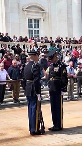 1K views · 33 reactions | #usa #arlington #guard #army #military #honor #navy #soldier #america #respect #fyp #fypシ #fypシ゚viral-002 | Bailey Myers | Facebook