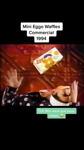 Mega Yum: Eggo Mini Waffles 90s Commercial Throwback