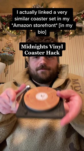 Midnights Vinyl Coaster Hack