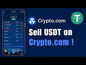 How to Sell USDT on Crypto.com !