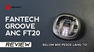 Budget Earphones with ANC! Fantech Groove FT20 Review Fantech Groove ANC FT20 Wireless Earphones Lazada PH - https://invl.me/clmxzzy Shopee PH - https://s.shopee.ph/70AWSP3NBB #Fantech #RyanCuripot | RyanCuripot | Facebook