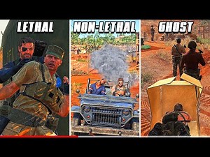 I Tried Every Extraction Style in MGSV