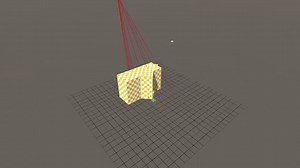 Mesh generated from points issue: