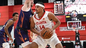 Asa Newell tallies 18 PTS, 11 REB, and 4 3PM in Hawks Summer League Win