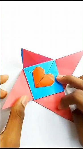 making an origami square purse #easyorigami #origami #papercraft