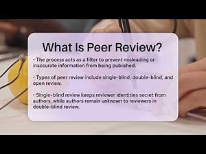 What Is Peer Review? - Science Through Time