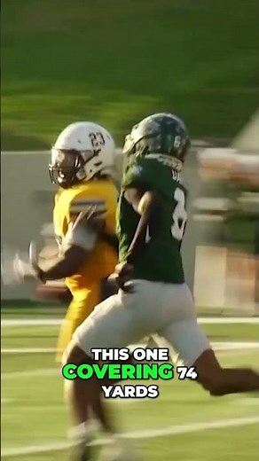 Cy Ranch RB Peyton Thomas showed speed AND power on this 74-yard TD.