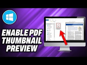 How To Enable PDF Thumbnail Preview In Windows 10 - Quick Help