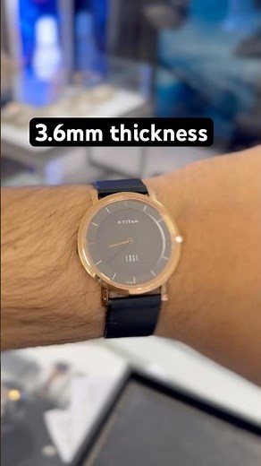 India’s Slimmest Watch? Titan Edge Anthracite Dial Review #titanedge #menswatch #watch #watchreview