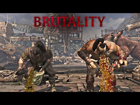 MORTAL KOMBAT X · Bo' Rai Cho - ALL BRUTALITIES [HD] 60fps | MKX