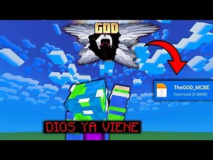 God is coming minecraft bedrock mod | dios ya viene mod ✨