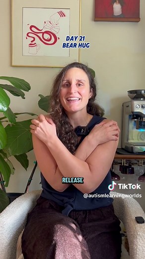 Day 21: Bear Hug Calming Strategy for Autism