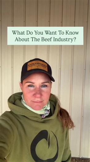 Let’s talk cattle, ranching, and what’s really going on. What do you want clarity on? Let us know in the comments 👇 #agricultureworldwide #ama #fyp | Colorado Craft Beef, LLC