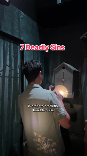 Can you lift the curse and escape Crickley Church by midnight? Escapology presents 7 Deadly Sins, haunting now in Clackamas, OR. Use TWENTYTT for 20% off #escaperoom #escaperoomtiktok #datenight #dateideas #clackamas #scarytiktoks #scarygames #hauntedtiktok #portlandoregon #happyvalleyor #halloween