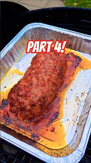 Part 4 of the easiest meat loaf! #bbq #cooking #food