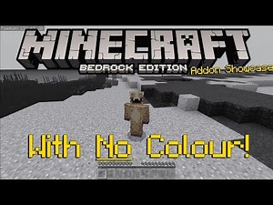 Playing Minecraft Without Colour!