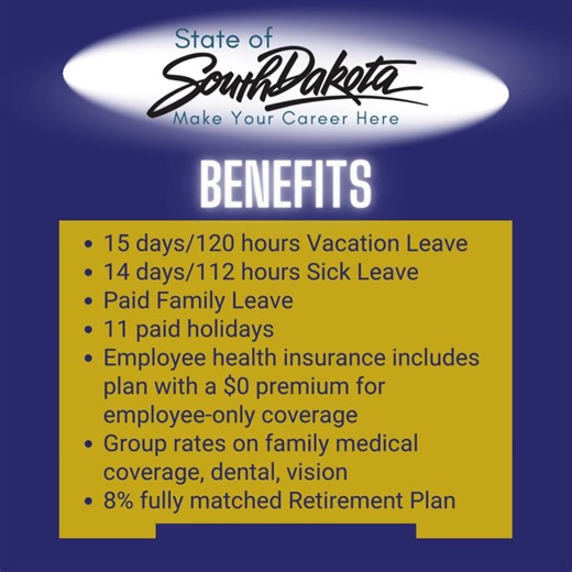 4.5K views | Now Hiring Correctional Officers  South Dakota...