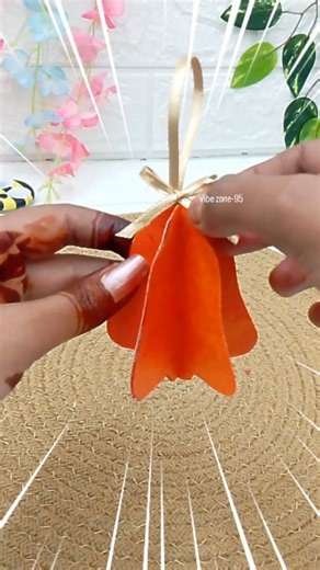 Nikki Saini on Instagram: "DIY paper bell to ring in festive joy 🎄 . . This DIY paper bell for Christmas is a simple yet beautiful handmade decoration idea made using basic craft paper. Paper bells are perfect for Christmas tree décor, wall hangings, door decorations, and festive home décor . . DIY paper bell Christmas paper craft Christmas decoration DIY Handmade Christmas décor Paper Christmas bell Easy Christmas craft Christmas craft ideas Paper craft for Christmas Budget Christmas decoratio