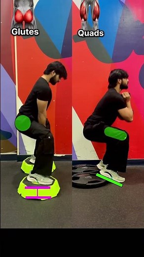 Dumbbell Squat: Glutes vs Quads 🔥 Know the Difference!