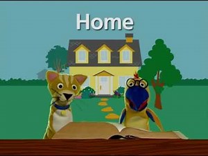 Barney Home Video Logo (1995)/Opening Scene/Title Card (Baby Wordsworth Variant)