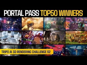 2025 Tripo AI 3D Rendering Challenge S2 | Top 50 Showcase