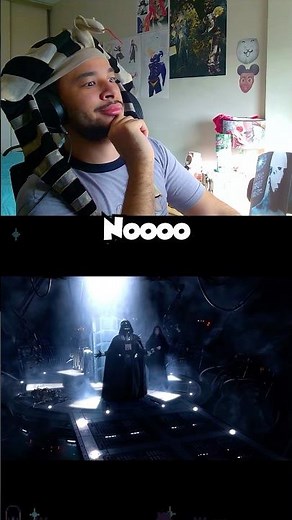 Bro did Darth Vader “Nooooo!” 🤯